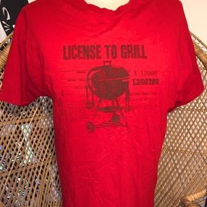 XL men’s red short sleeve t-shirt